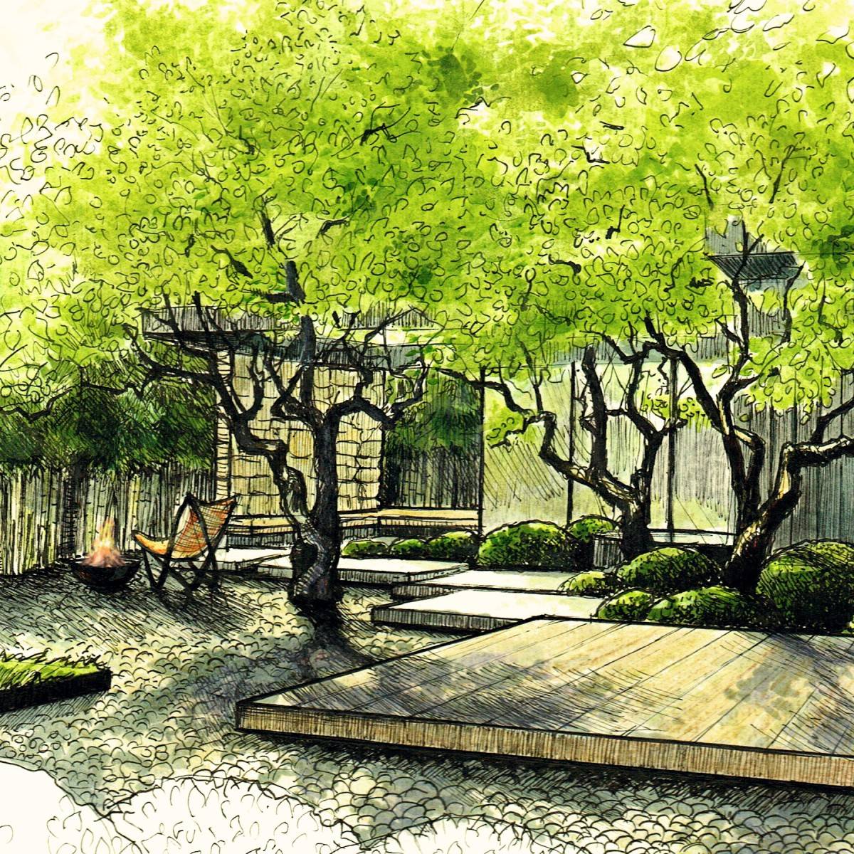 Palo Alto- Zen garden